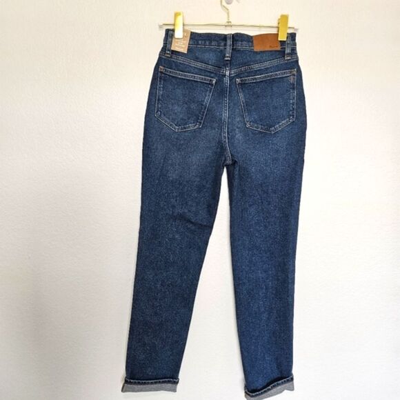 NWT Madewell | Slim Boyjean High Rise Medium Denim Jean, Womens 24 - Picture 7 of 7
